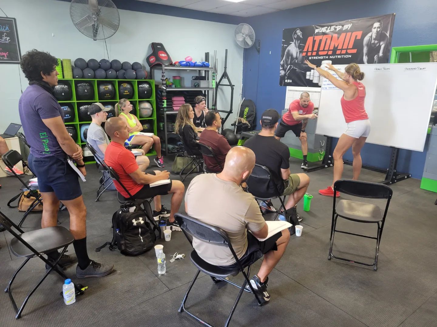 CrossFit coach and training